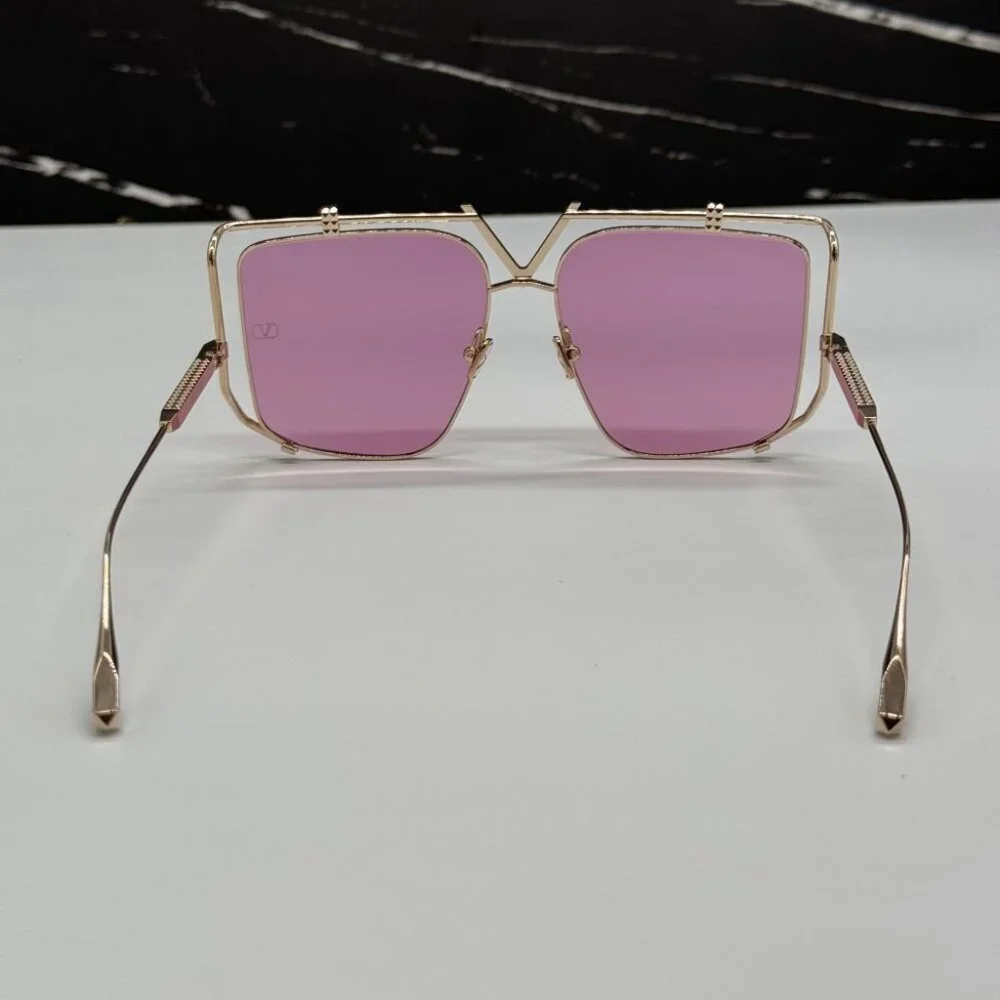 NEW VALENTINO V-LIGHT PINK WOMEN SUNGLASSES VALENTINO VLS-116C PINK